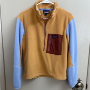 Patagonia  microdini  half zip fleece pullover